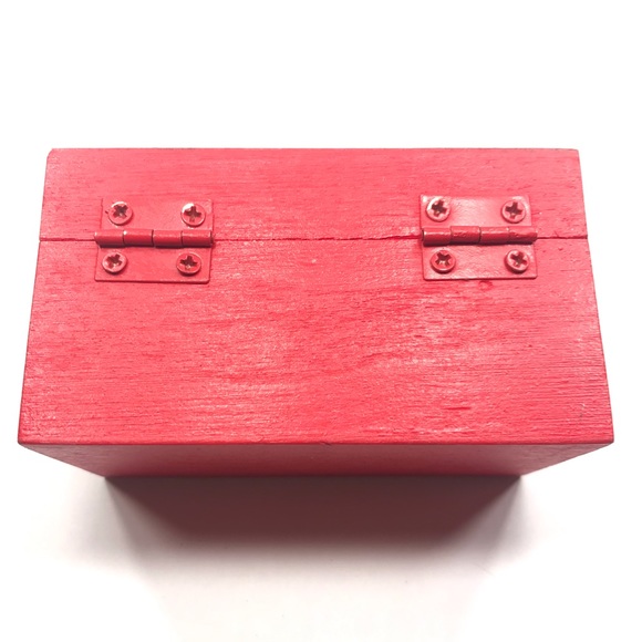 Al Capone Scarface Gangster inspired distressed graffiti Rocker Box Mini 4”x2.5” - Picture 9 of 12